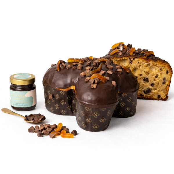 Colomba au chocolat noir et au rhum - Pâte à tartiner au chocolat 1kg - La Torraca