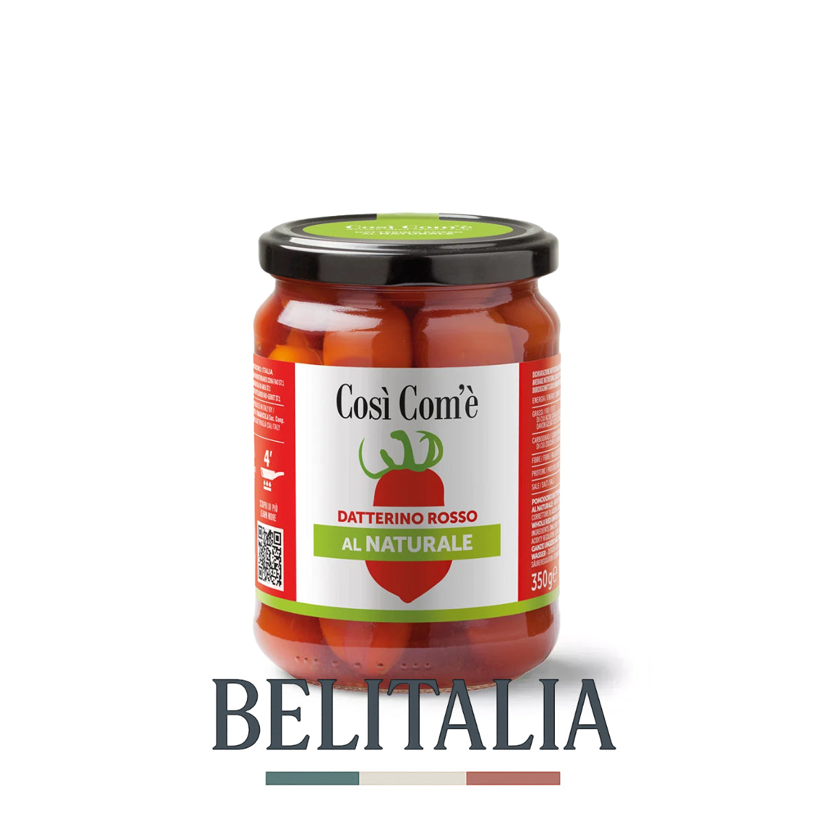 Tomates Datterino Rouges Naturelles 350g - Così Com'è