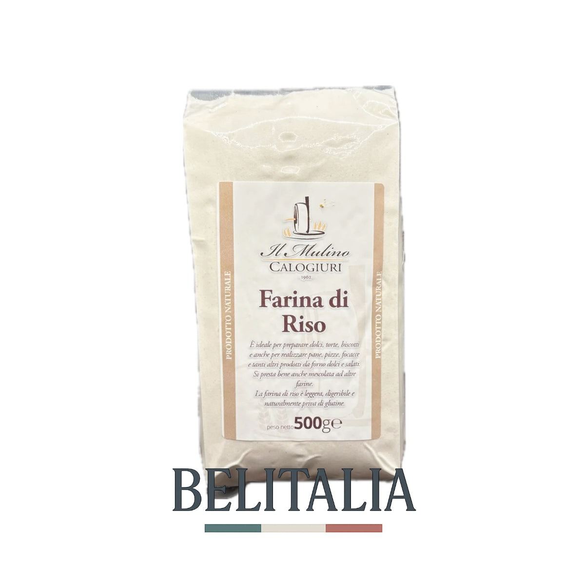 Farine de riz 500g - Il Mulino Calogiuri