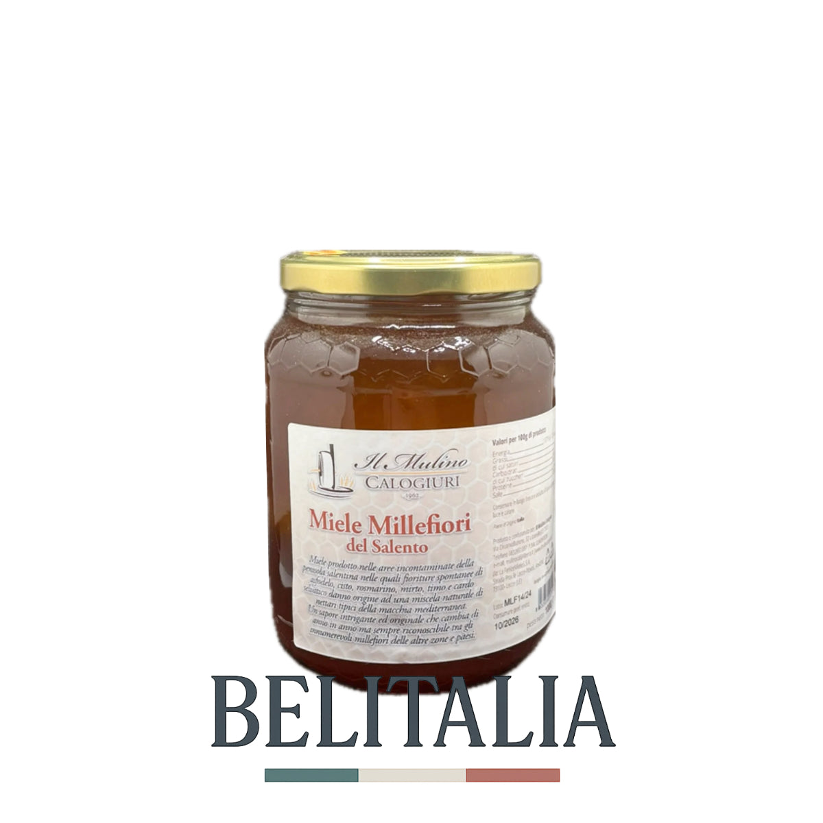 Miel Millefiori du Salento 400g - Il Mulino Calogiuri