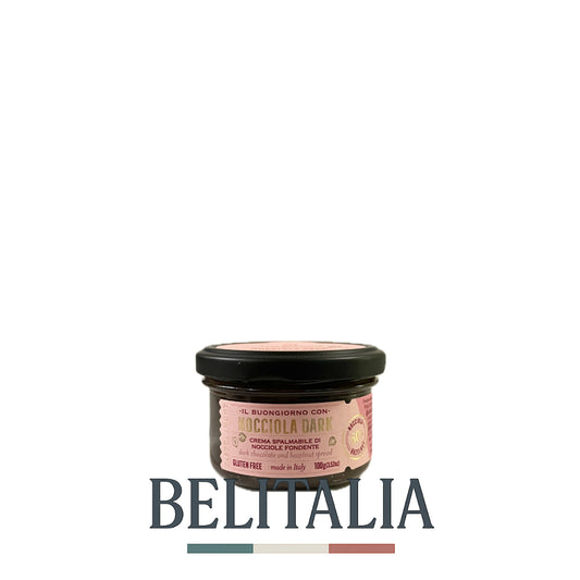 Crème de Chocolat noir aux noisettes du Piémont IGP 60 % 100g - Tastelanghe