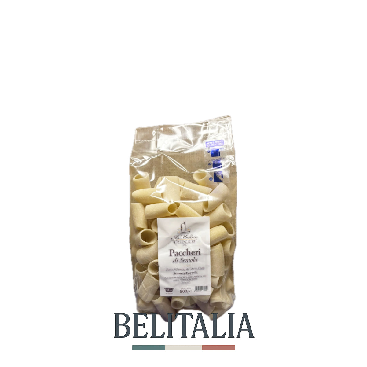 Paccheri Senatore Cappelli 500g - Il Mulino Calogiuri