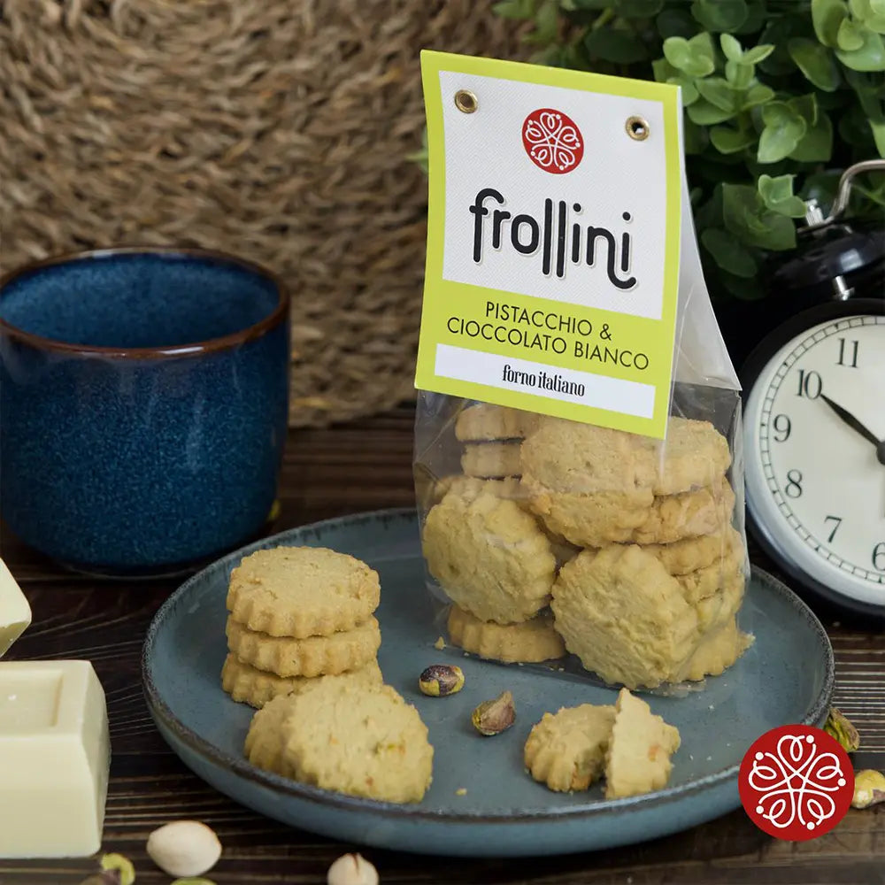 Frollini pistaches et chocolat blanc 150g - Forno Italiano