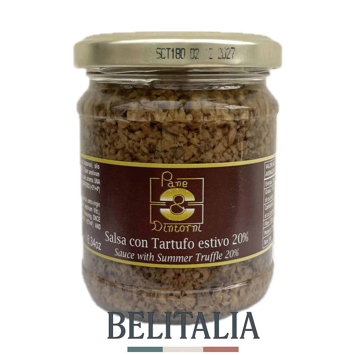 Sauce à la truffe d'été 20% 180g - Pane & Dintorni