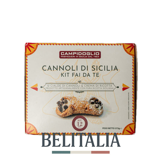 Kit de 12 petits cannoli siciliens 30g - Campidoglio