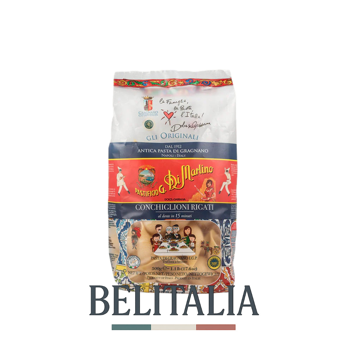 Conchiglioni Rigati 500g - Di Martino