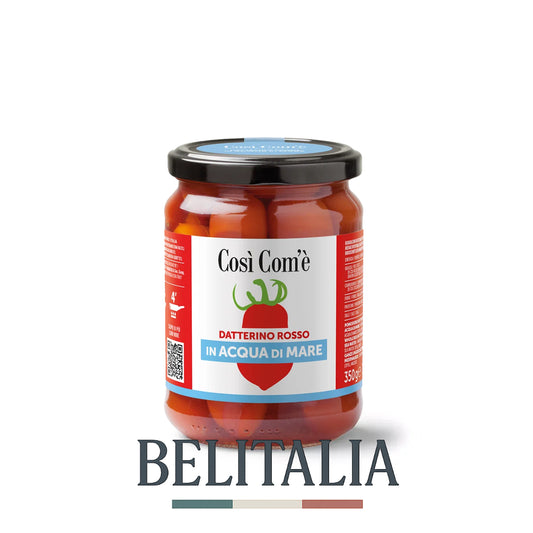 Tomates Datterino Rouges à l'Eau de Mer 350g - Così Com'è