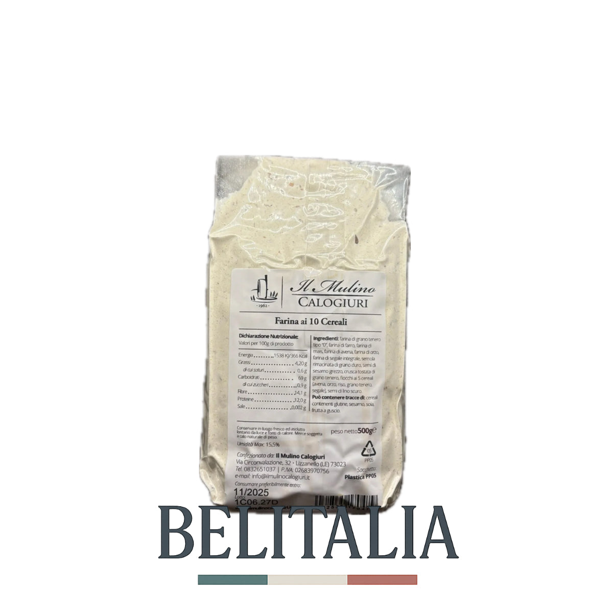 Farine à 10 céréales 5kg - Il Mulino Calogiuri