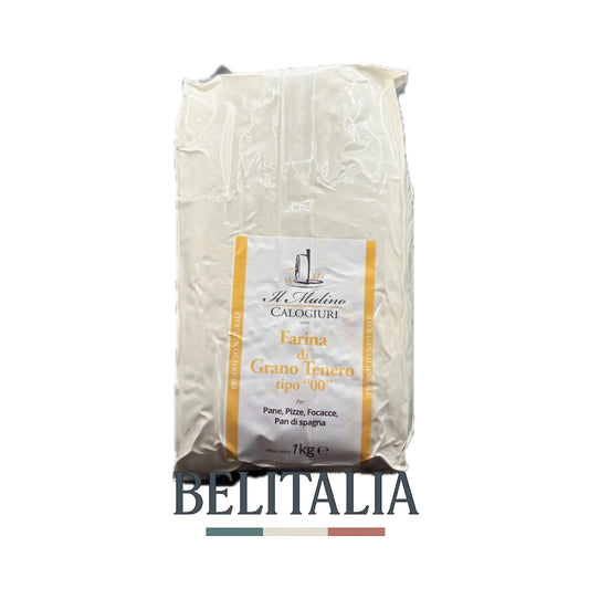 Farine de blé tendre type "00" 1kg - Il Mulino Calogiuri
