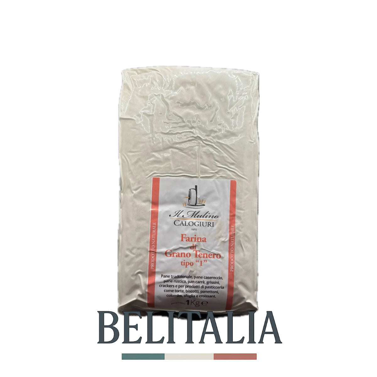 Farine de blé tendre type "1" 25kg - Il Mulino Calogiuri