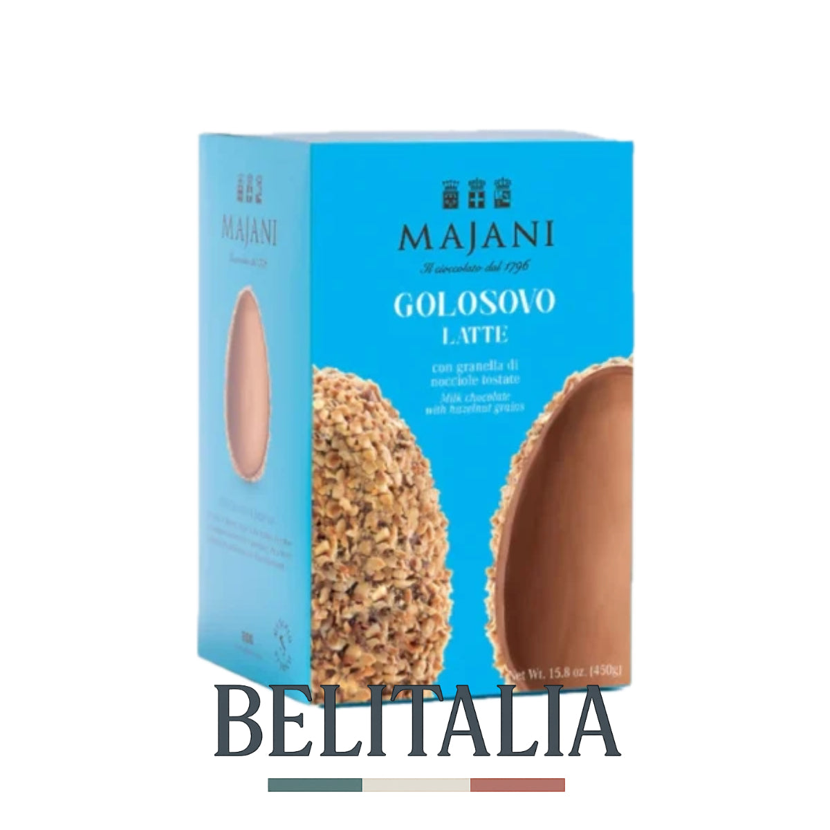 Oeuf Golosovo Lait et noisettes 450 g - Majani
