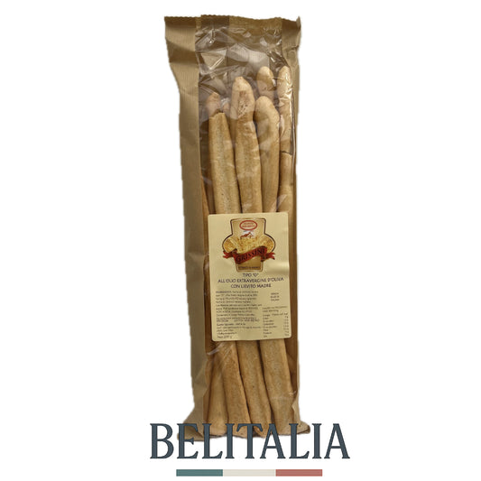 Gressins à l'huile extra vierge d'olive et levain 200g - Gusto Squisito