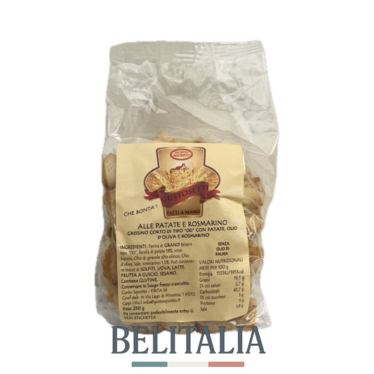 Golosetti aux pomme de terre et romarin 250g - Gusto Squisito