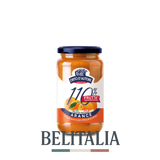 Confiture d'oranges 110% fruits 340g - Orto d'Autore