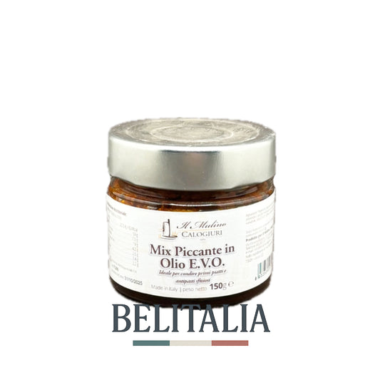 Mix piquant à l'huile 150g - Il Mulino Calogiuri