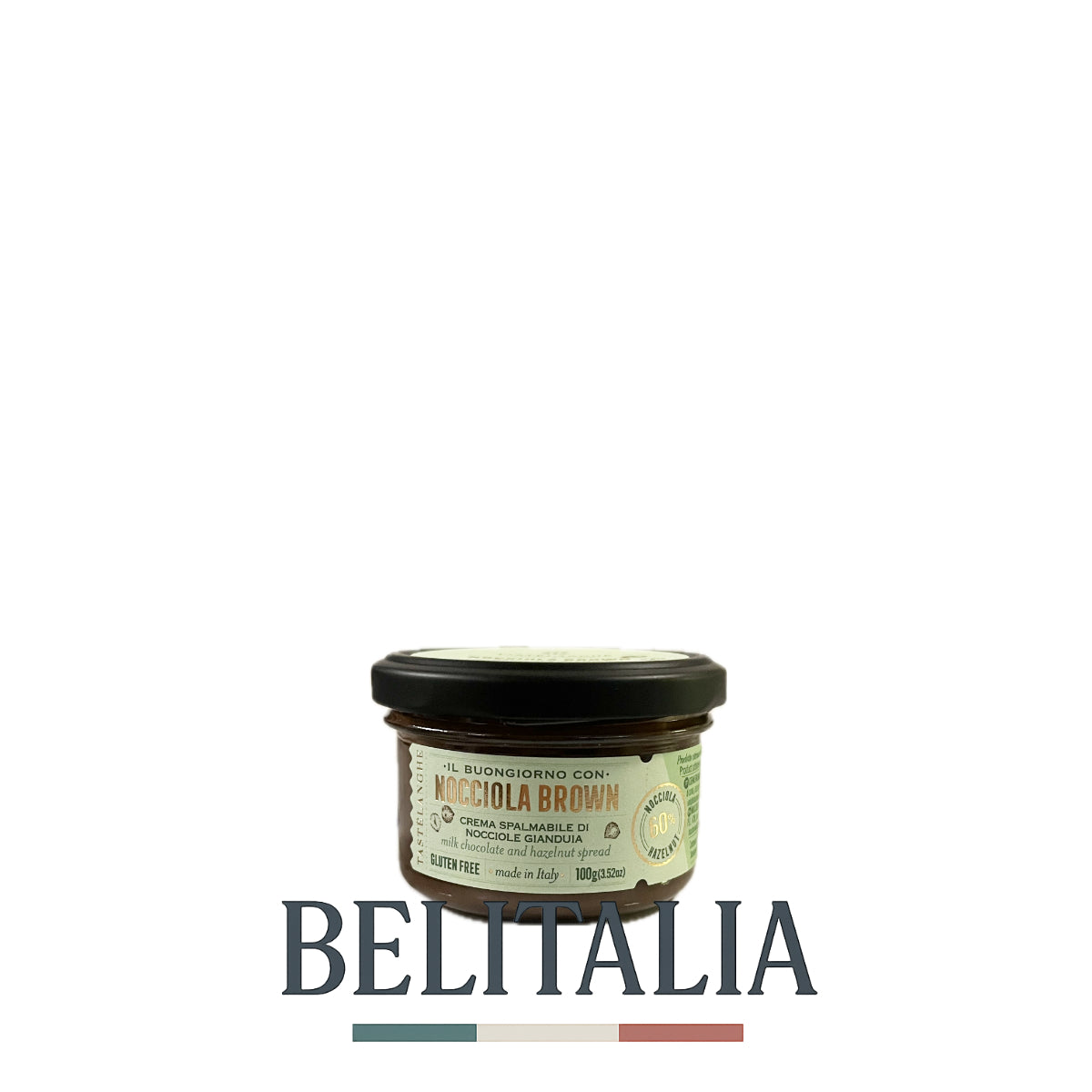 Crème de Gianduia aux noisettes du Piémont IGP 60 % 100g - Tastelanghe