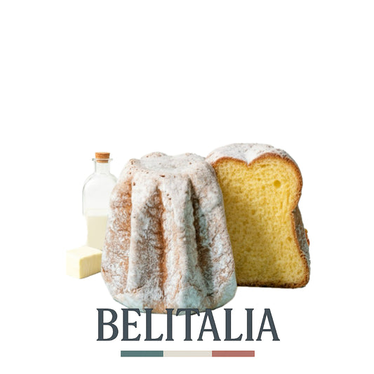 Pandoro artisanal au lait de bufflonne, beurre 800g - La Torraca