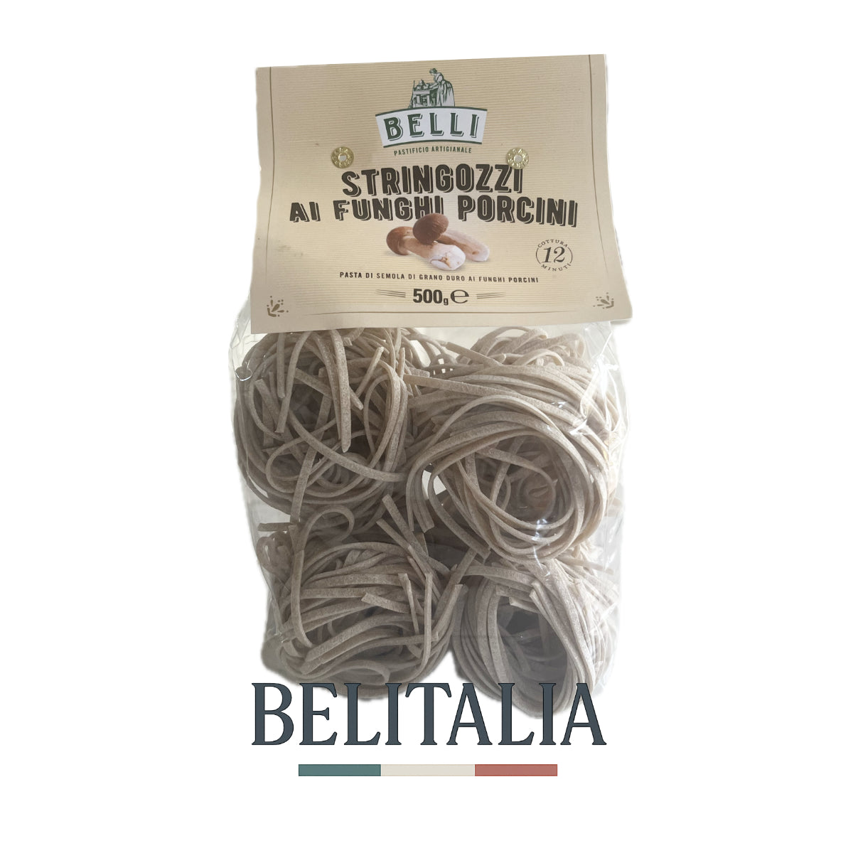 Strangozzi au cépes 500g - Pastificio Artigianale Belli