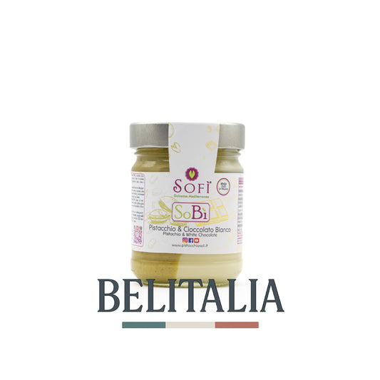 Crème à la Pistache et Chocolat blanc 200g - Pistacchio Sofi