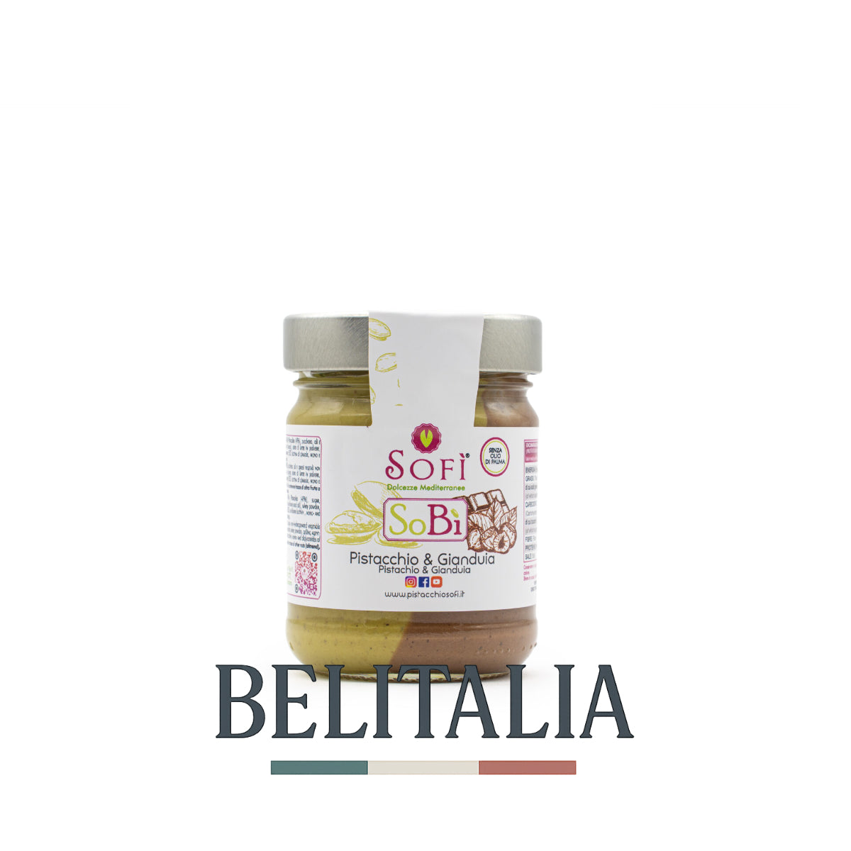 Crème à la Pistache et Gianduia 200g - Pistacchio Sofi