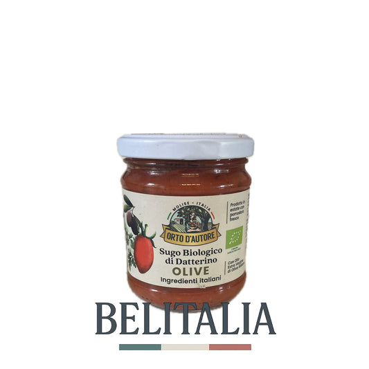 Sauce de Datterino Bio - Olives 180g - Orto d'Autore