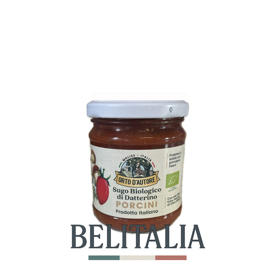 Sauce de Datterino Bio - Cèpes 180g - Orto d'Autore