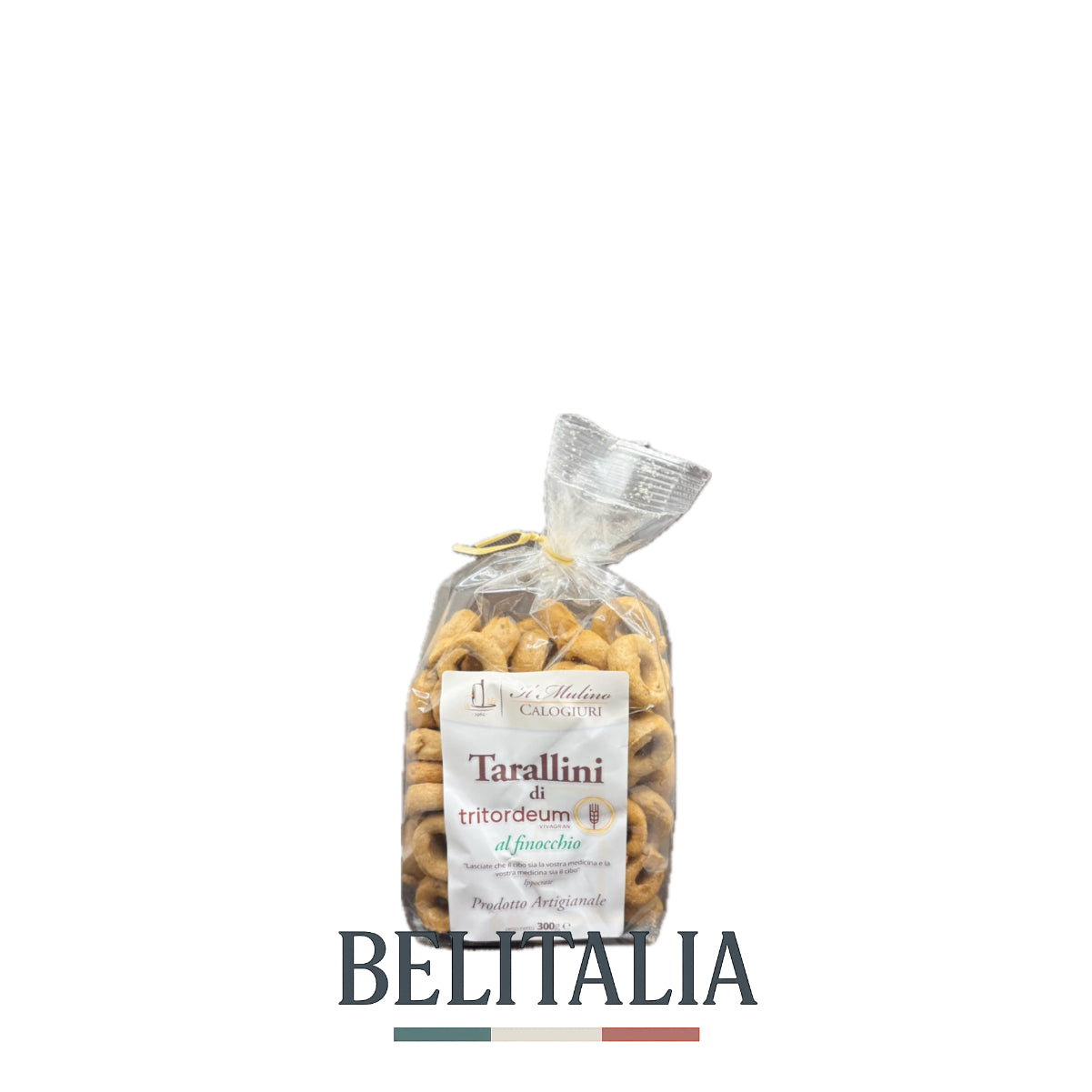 Tarallini Tritordeum avec du fenouil 300g - Il Mulino Calogiuri