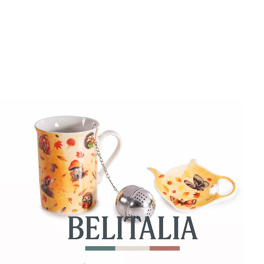 Tasse à thé en porcelaine de 300 ml - Animaux