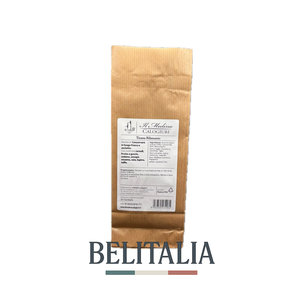 Tisane relaxante 40g - Il Mulino Calogiuri
