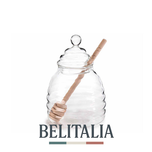 Pot en verre pour miel 500ml
